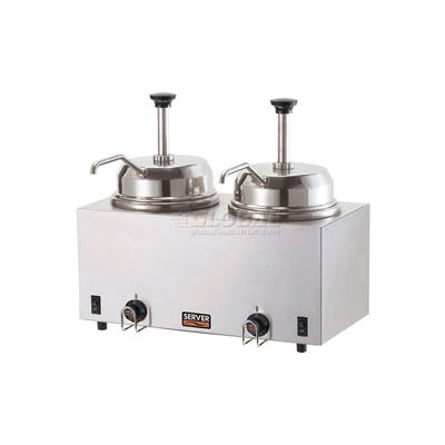 Server 81230, Twin Warmer w/ Pumps
