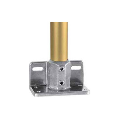 Kee Safety - L69- 7 - Aluminum Railing Flange with Toe Board Adapter, 1-1/4" Dia.