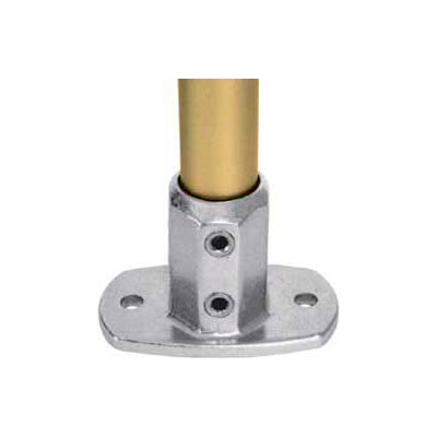 Kee Safety - L62- 7 - Aluminum Standard Railing Flange, 1-1/4" Dia.
