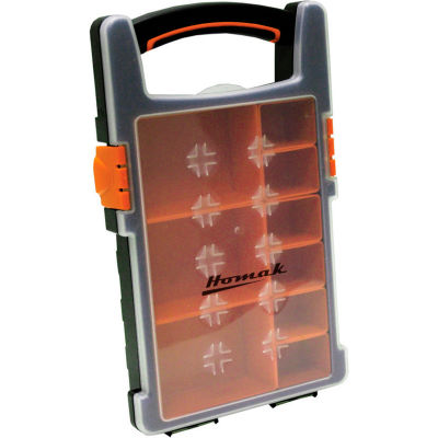 Plastic Organizer With 9 Removable Bins. 13-1/2x7-1/4x2-3/8 - Pkg Qty 20