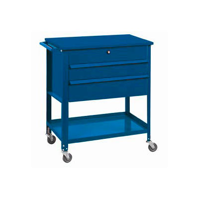 Shure Tech Select Cart-Portable, 29-1/2"W x 18-3/4"D x 34-7/8"H-Monaco Blue