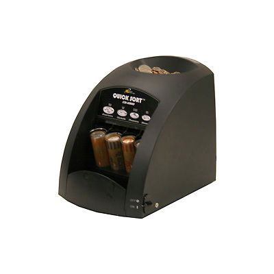 Royal Sovereign® CO-1000 1 Row Electric Coin Sorter, 240 Coins/Min, 300 Coin Hopper