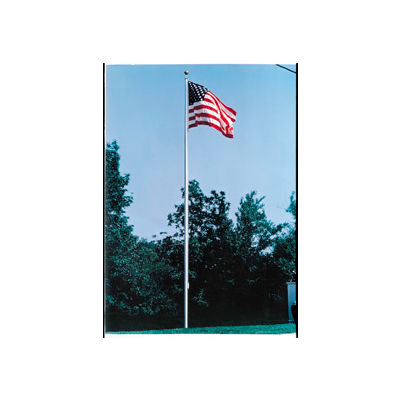 25' Large Outdoor Aluminum Flagpole