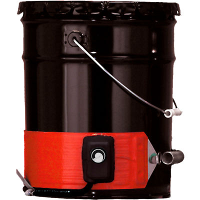 Briskheat Silicone Rubber 5 Gallon Steel Pail Heater 240V