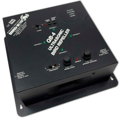 Bird-X Quad Blaster® Ultrasonic Bird Deterrent Device - QB-4