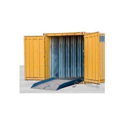Bluff® Forklift Container Ramp, 60"W x 48"L, 20,000 Lb. Cap.