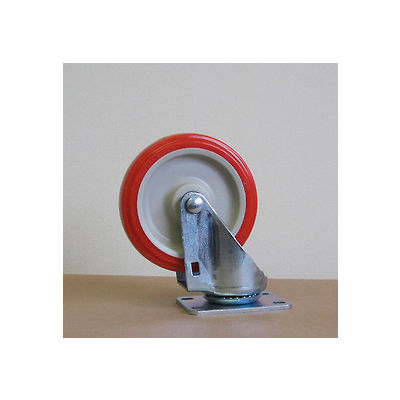 5" Polyurethane Swivel Caster 5125PPY-S for Little Giant® Carts