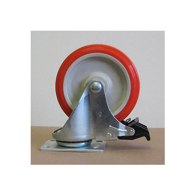 5" Polyurethane Swivel Caster with Total Lock 5125PPY-S-TL for Little Giant® Carts