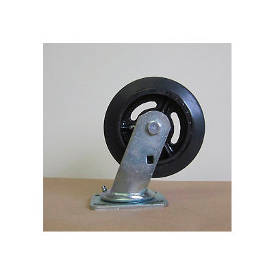 8" Mold-on Rubber Swivel Caster 8218-SR for Little Giant® Carts