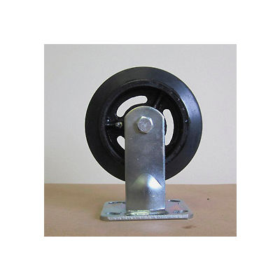 8" Mold-on Rubber Rigid Caster 8218-RR for Little Giant® Carts