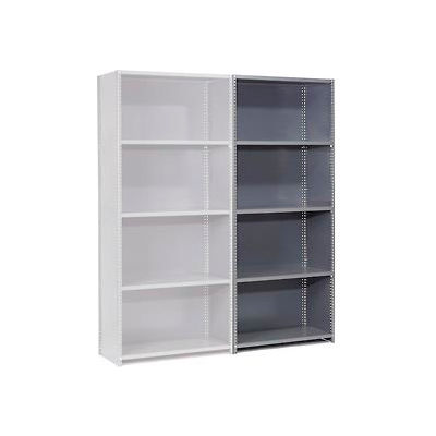 Global Industrial™ Steel Shelving 20 Ga 36" Wx30" Dx97" H Closed Clip 5 Shelves Add-On