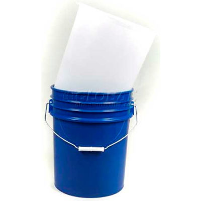 Protective Lining Corp. VL5H 5 Gallon High Density Smooth Pail Insert 15 mil 100 Units per Case - Pkg Qty 100