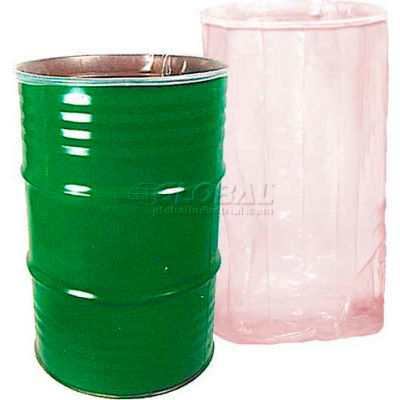 Protective Lining Corp. 55 Gallon Low Density Smooth Antistatic Drum Insert 15 mil 20 Units per Case - Pkg Qty 20