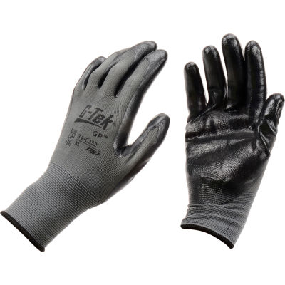 PIP® G-Tek® GP Nitrile Coated Nylon Grip Gloves, X-Large, 12 Pairs