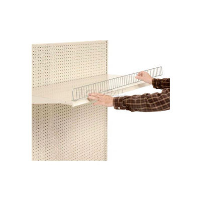 48"L x 3"H Shelf Wire Front