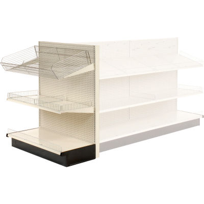 Lozier - Gondola Shelving, 36"W x 19"D x 72"H - End Cap