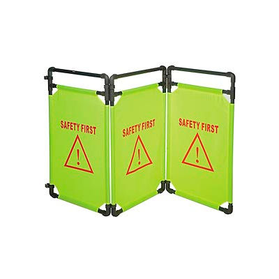 Crowd Control | Barricades & Barriers | Safety First Folding Fabric ...