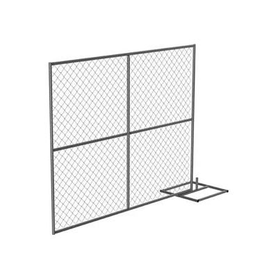 Galvanized Construction Barrier, Add-On Unit