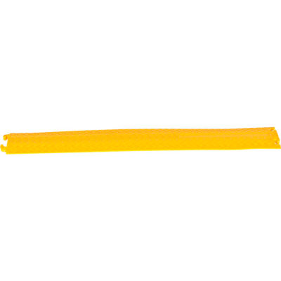 Molded Rubber Hose & Cable Ramp and Protector, Yellow