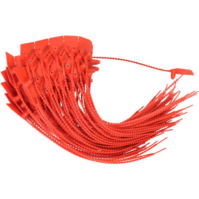 Sealed - Do Not Remove Security Seals, Red, 100/Pack