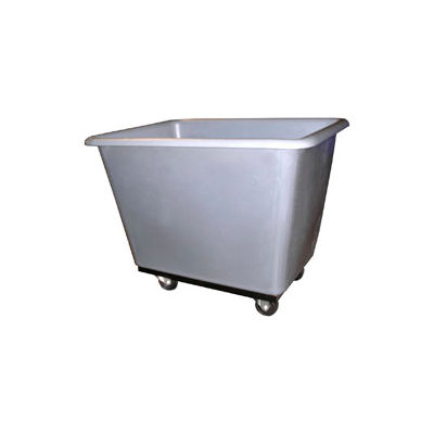 Bayhead Products Gray Poly Box Truck 7 Bushel Capacity