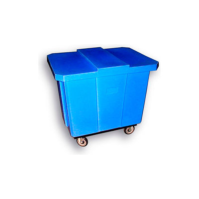 Bayhead Products Blue Poly Box Truck 10 Bushel Capacity