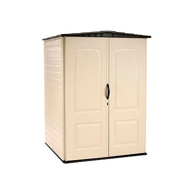 Rubbermaid Medium Storage Shed FG5L2000SDONX, 4'4"W X 4'D X 6'H
