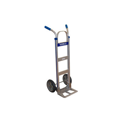 Wesco® Cobra-Lite Aluminum Hand Truck 220566 Double Handle Balloon