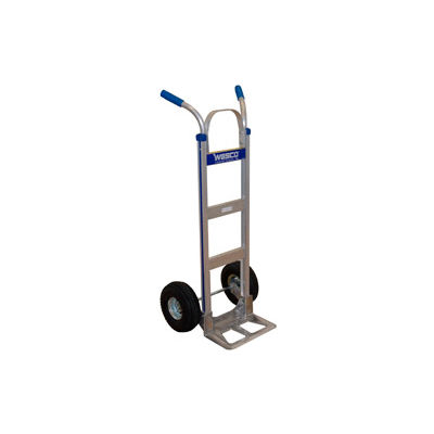 Wesco® Cobra-Lite Aluminum Hand Truck 220377 Double Handle Pneumatic