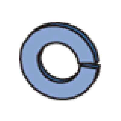 Unistrut Channel Lock Washer Hlkw050eg,1/2" - Pkg Qty 500