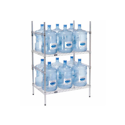 5 Gallon Water Bottle Storage Rack, 12 Bottle Capacity