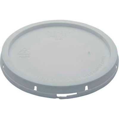 Tear-Tab Lid LID-2-PWT for 2 Gallon Open Head Pail - White