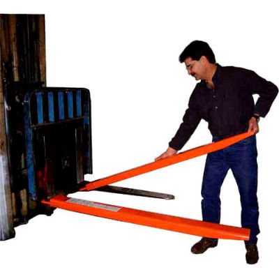 Wesco® Forklift Fork Extensions 272559 72"L for 4"W Fork - Pair