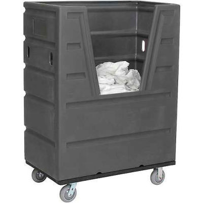 Gray Best Value Hopper Front Plastic Bulk Truck 43 Cu. Ft.