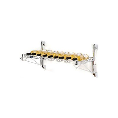Wine Bottle Rack - Wall Mount 9 Bottle 36" x 14" x 14"