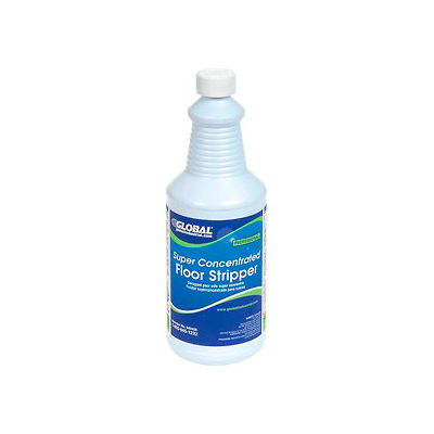 Global Industrial Super Concentrated Floor Stripper - Case Of Six 1 Quart Bottles