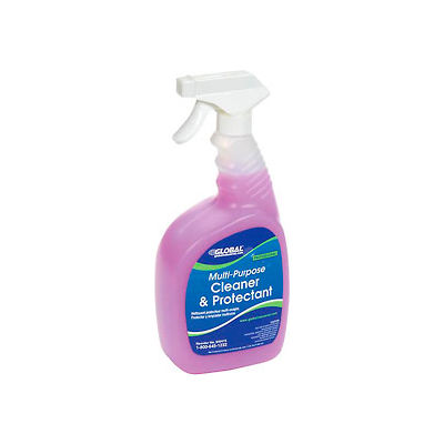 Global Industrial Multi-Purpose Cleaner/Protectant, 32 oz. Bottle, 6 Bottles