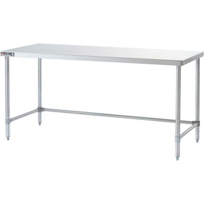 Aero Manufacturing Workbench, 14 Ga. 304 Series Stainless, 60"Wx30"D