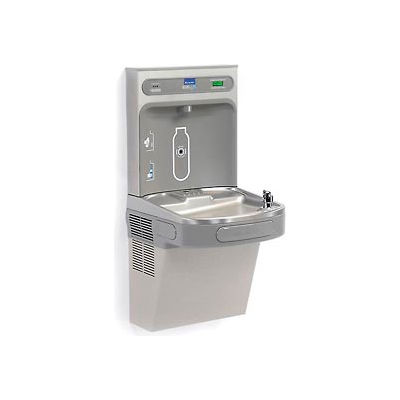 Elkay EZH2O LZS8WSVRLK Water Refilling Station, VR Bubbler W/Filter, Light Gray