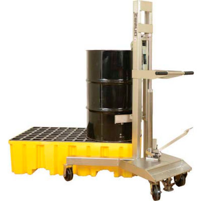 Drum & Barrel | Lift Trucks | Wesco® Stainless Steel Drum Handler ...