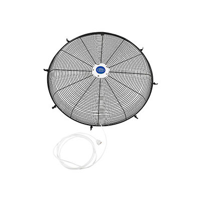 Front Fan Grille With Misting Feature For 24" Pedestal and Wall Mounted Fan