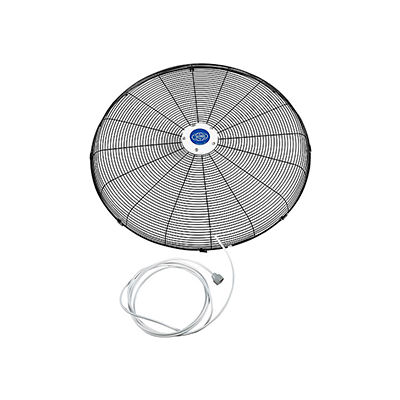Global Industrial™ Front Fan Grille With Misting Feature For 30" Pedestal and Wall Mounted Fan
