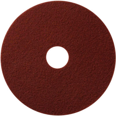 Global Industrial™ 20" EcoPrep "EPP" Chemical Free Stripping Pad, Maroon, 10 Per Case