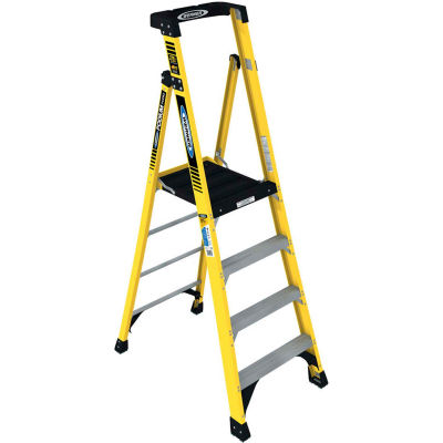 Werner 4' Type 1AA Fiberglass Podium Ladder - PD7304