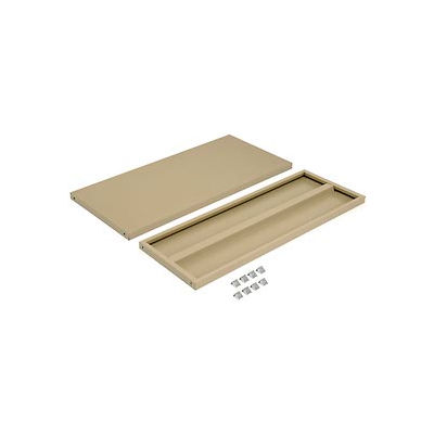 Additional Shelves for 36"W x 24"D Storage Cabinet - Tan