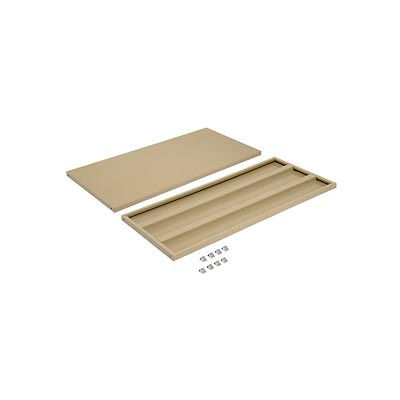 Additional Shelves for 48"W x 18"D Storage Cabinet - Tan