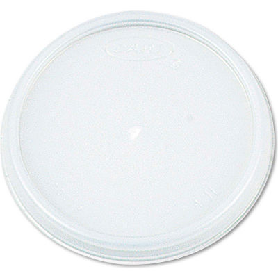 Dart® DCC6JL, Plastic Lids for Hot/Cold Foam Cups, White, 1000/Carton