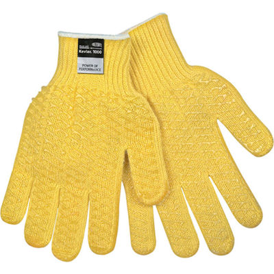 Kevlar Grip Gloves - Kriss-Cross Coating | M1809629 - GLOBALindustrial.com