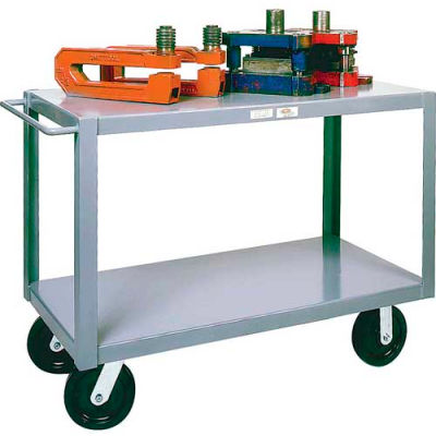 Modern Equipment MECO HSC28-26 Husky 2 Shelf Service Cart 28x72 Phenolic 4000 Lb.