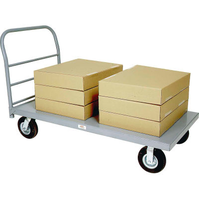 Steel Platform Truck 24x36 8" Rubber 2000 Lb. - PT2436-8